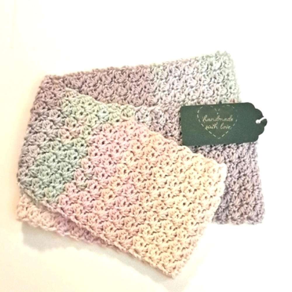 Child's Soft Pastel Scarf